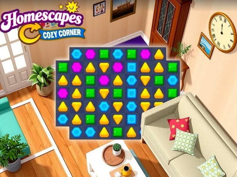 Indian Themed Match-3 Levels Homescapes Cozy Corner Match-3 Gameplay
