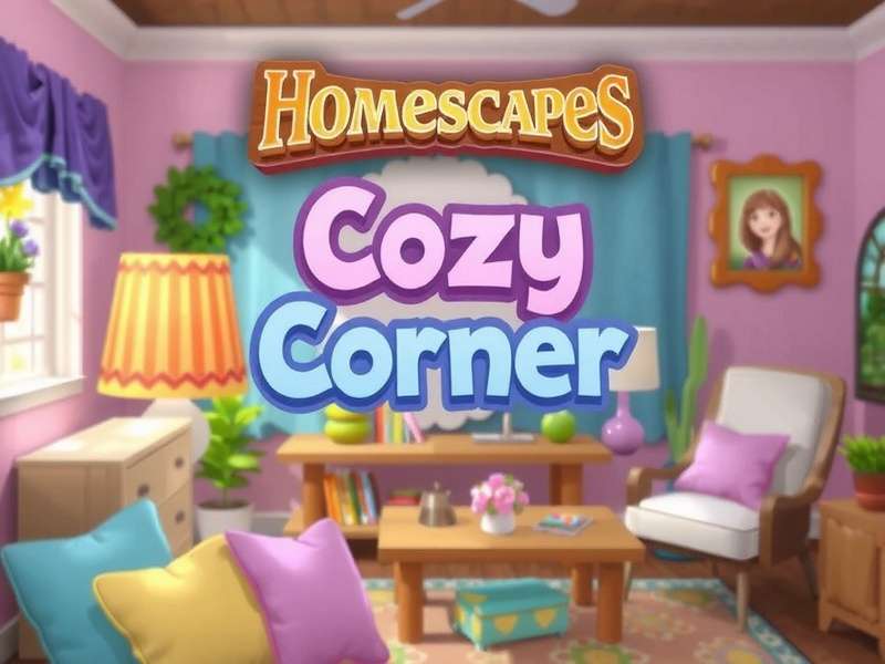 Homescapes Cozy Corner Indian Edition Homescapes Cozy Corner Game Banner